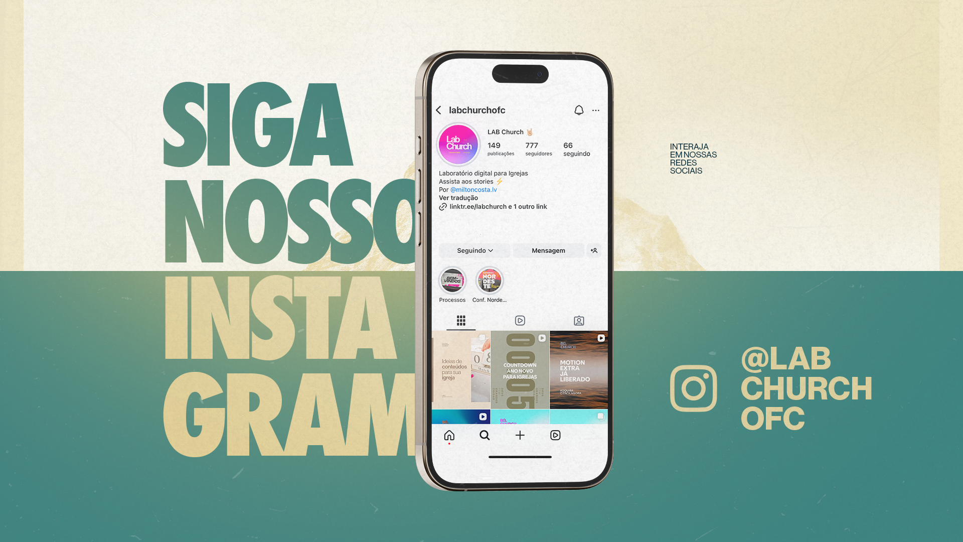 Interação Instagram
